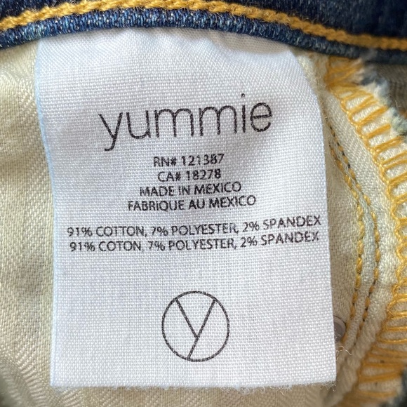 Yummie Slimming Skinny Jean SZ 26 - Picture 9 of 10